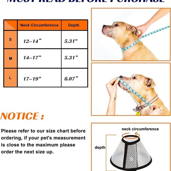 NEW Size Small Adjustable Cat Cone - Picture 8 of 8